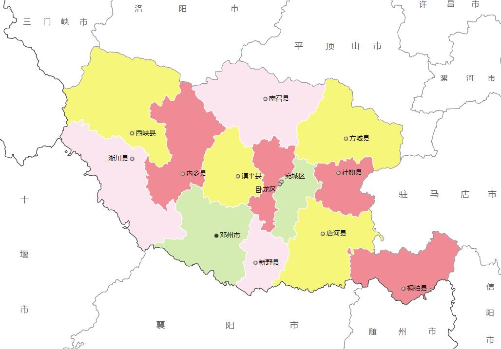 河南南阳和湖北哪个城市交界,河南南阳能成为省会城市吗