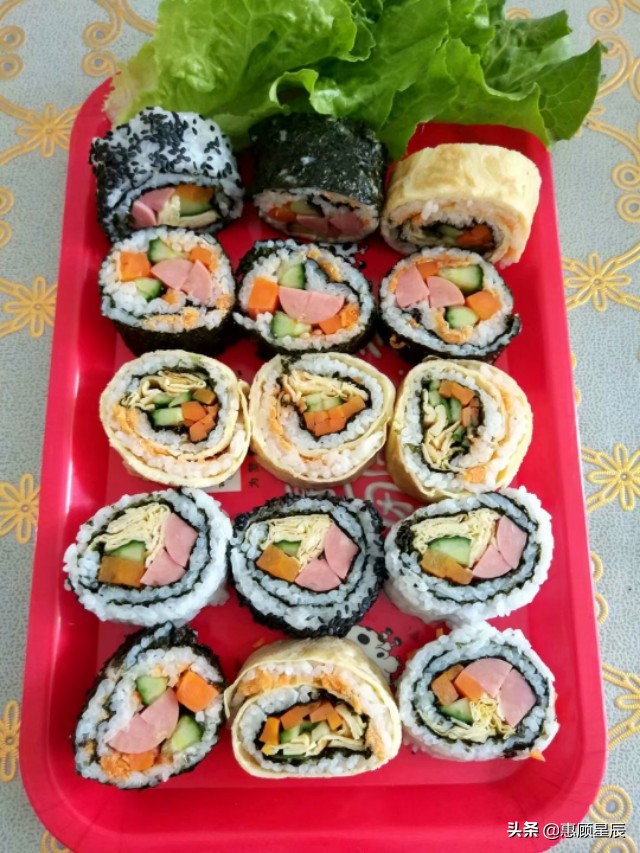 如何做营养寿司,如何制作花样寿司