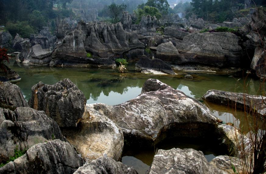 重庆万盛石林奇观,万盛石林壮观无比