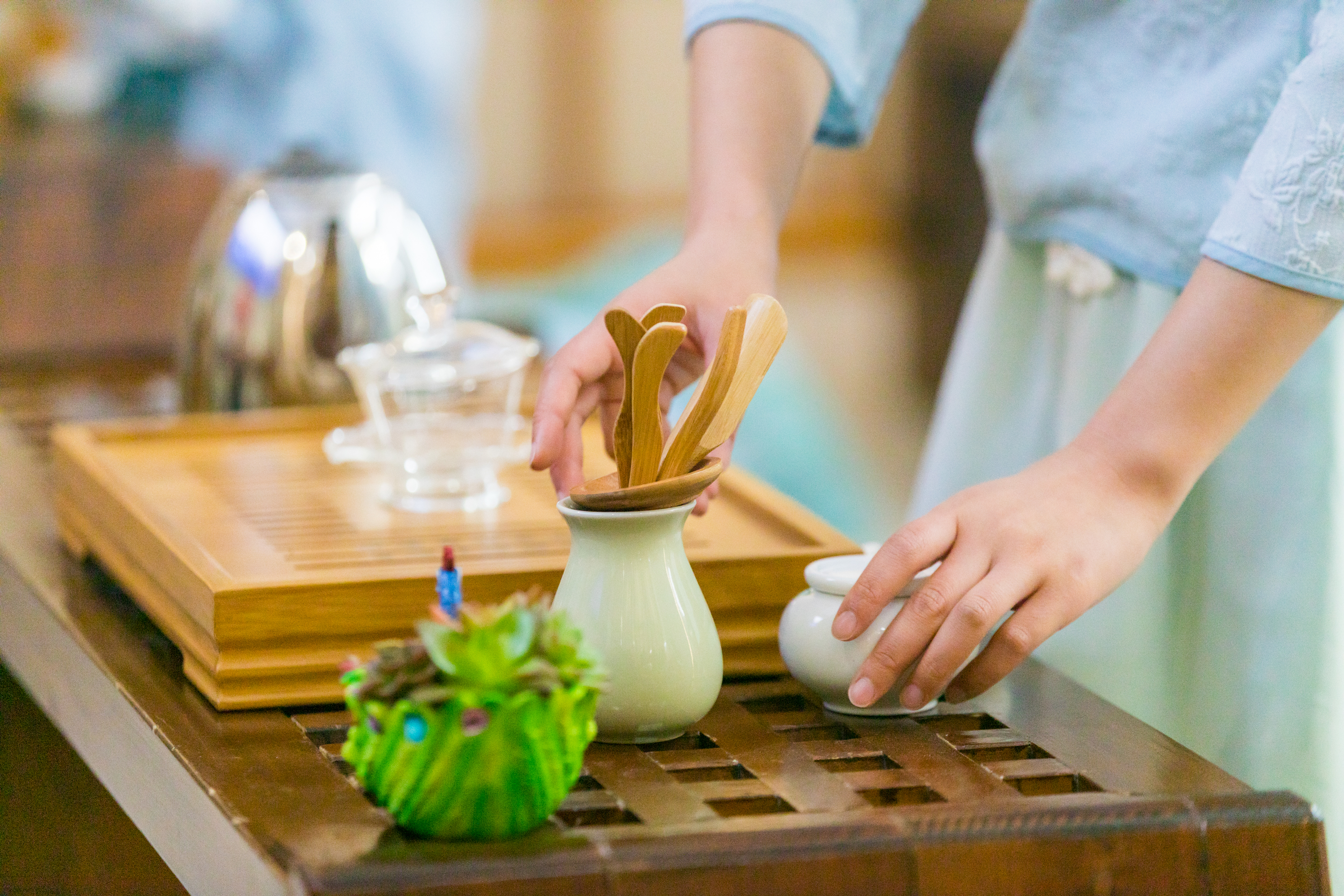 中国茶海景区里面可以体验炒茶吗,探茶文化旅行