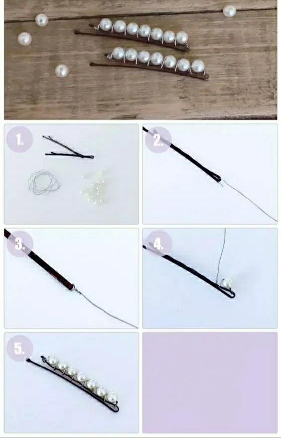 又简单又漂亮的手工发卡,小时候发卡怎么折