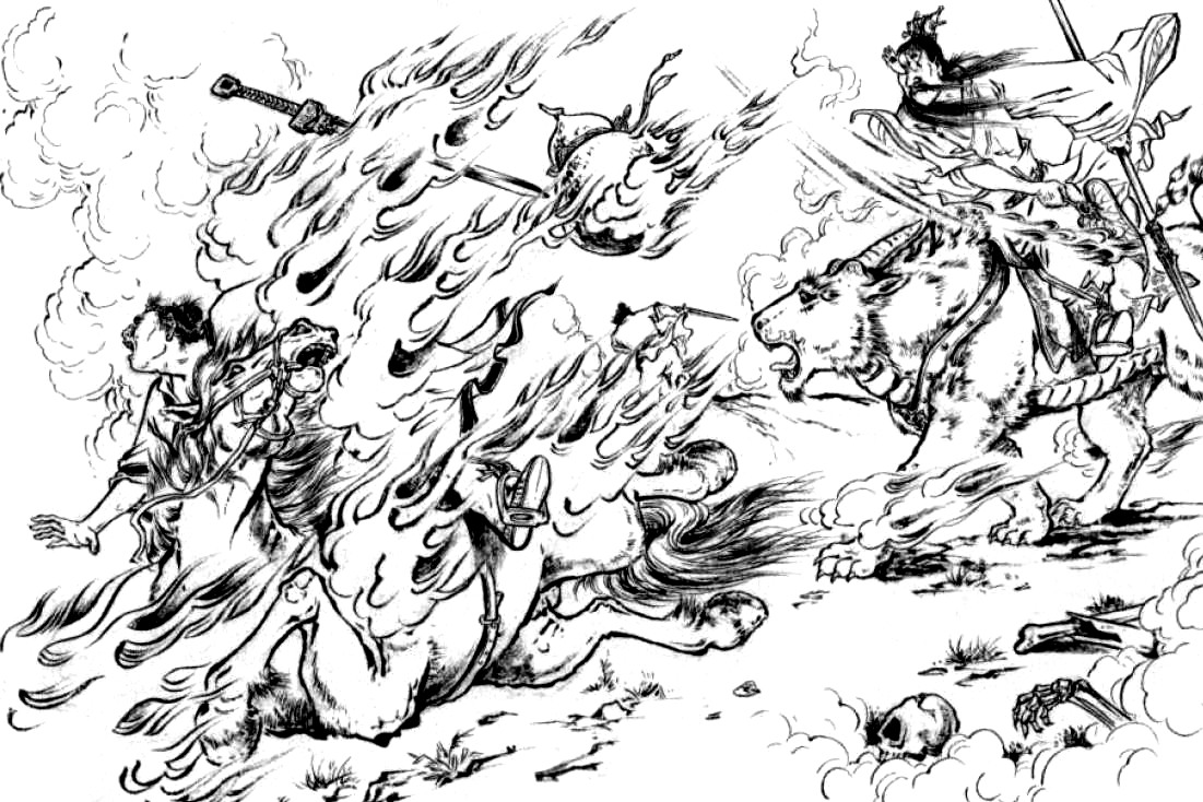 封神演义截教和阐教,封神演义截教高手都成坐骑了