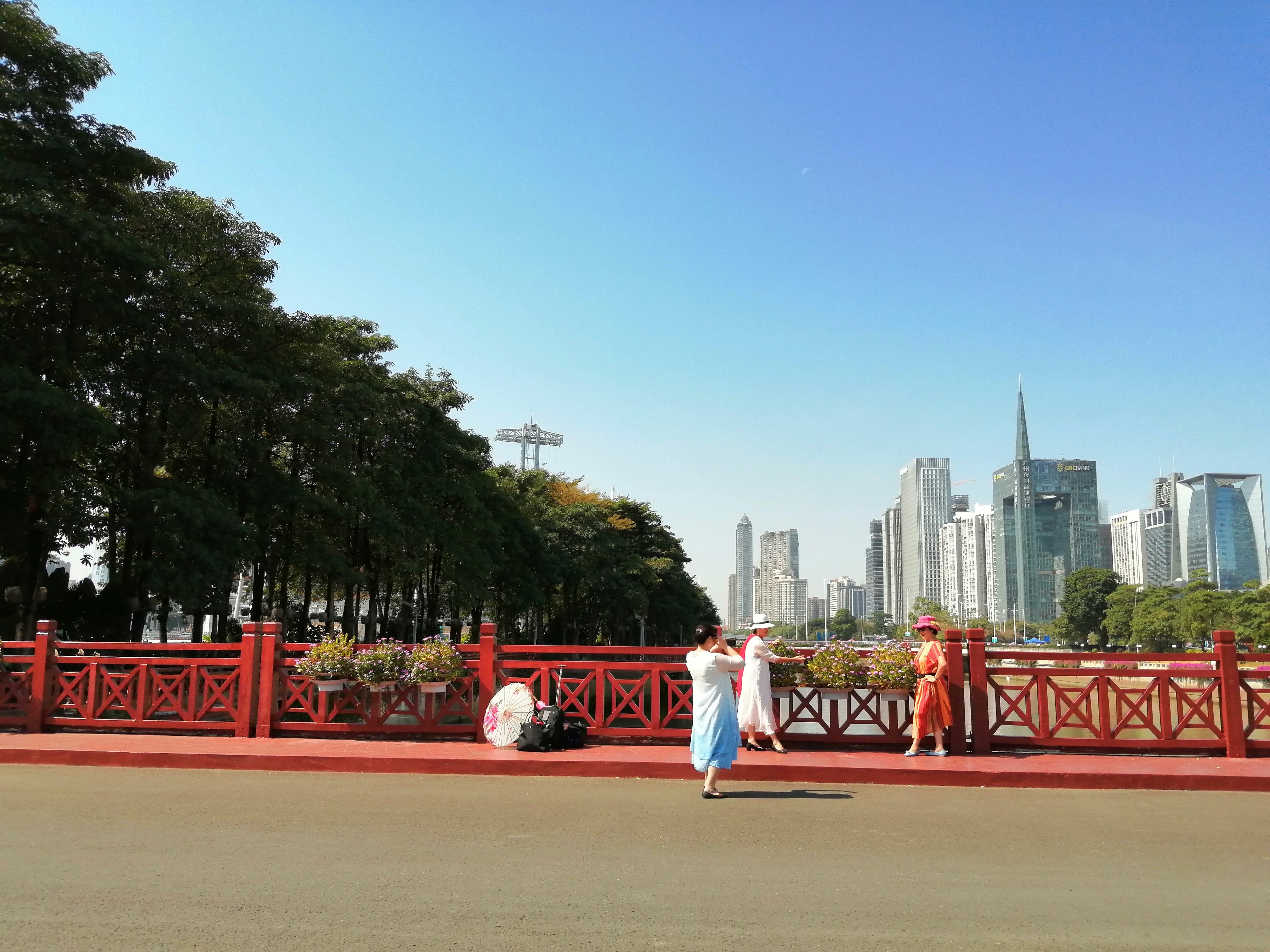 广州海心沙亚运公园广州塔格桑花,游广州海心沙公园