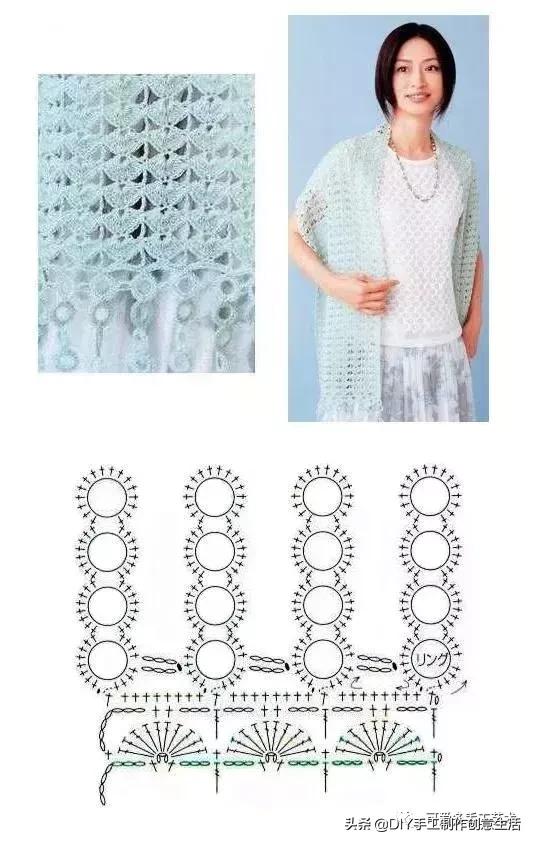 手工diy钩针编织围巾教程,diy手工编织围巾教程