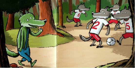 小绿狼绘本故事的感受,绘本故事小绿