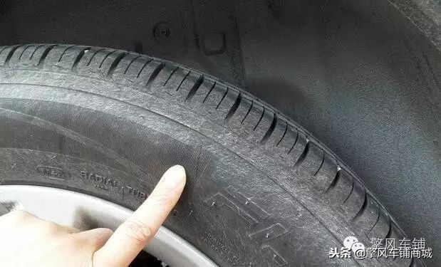 货车轮胎侧面破损如何修复,宝马防爆轮胎侧面破损