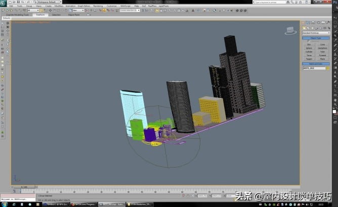 国外室外效果图，材质纹理纹样做这么真实，怎么做到的