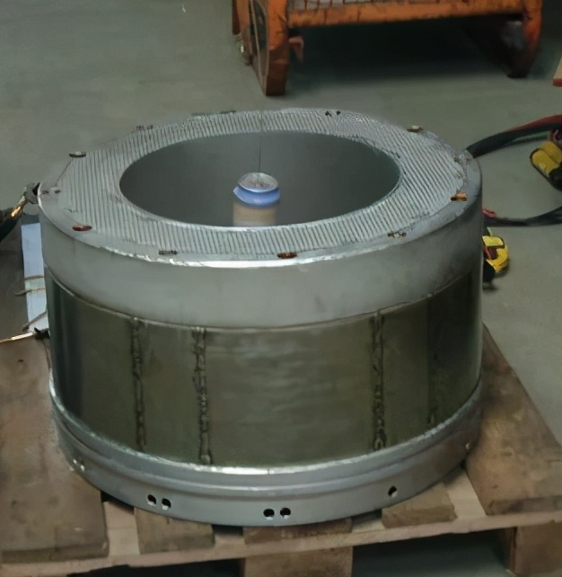 结晶器电磁搅拌钢水旋转视察