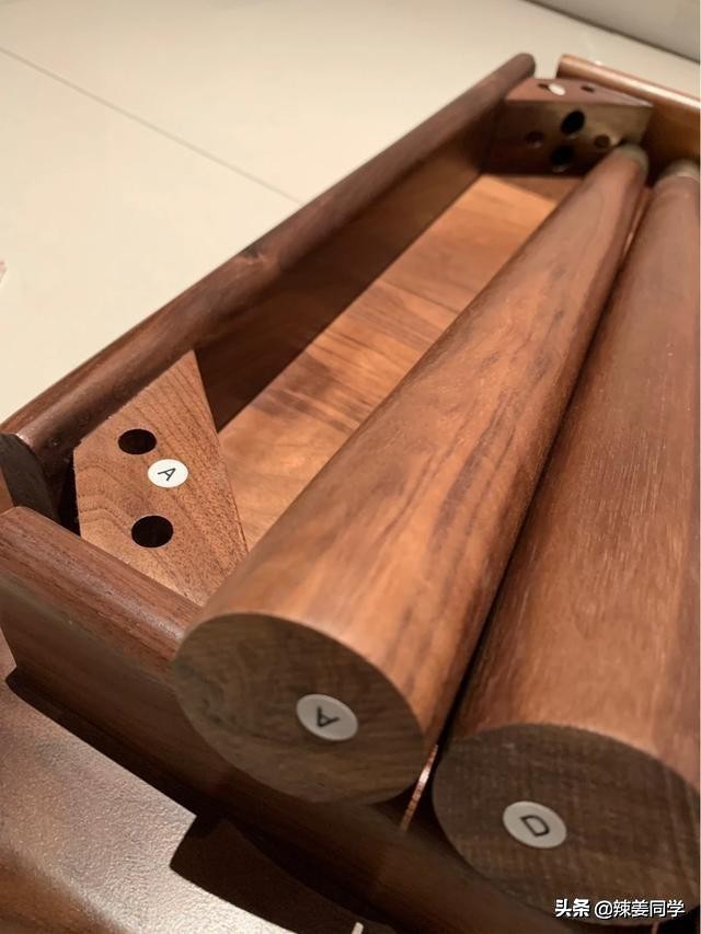 黑胡桃实木方桌80x80,铜师傅大板桌