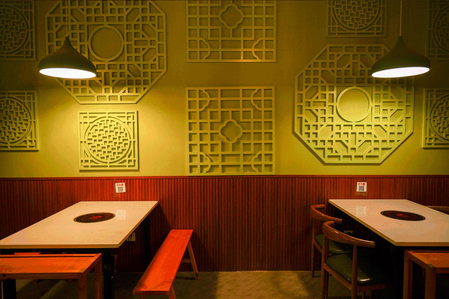 北京大悦城前后涮羊肉,大悦城老北京胡同菜馆