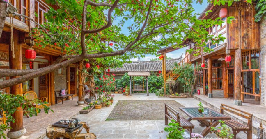 丽江白沙古镇住宿推荐,束河古镇三天两晚住宿团购
