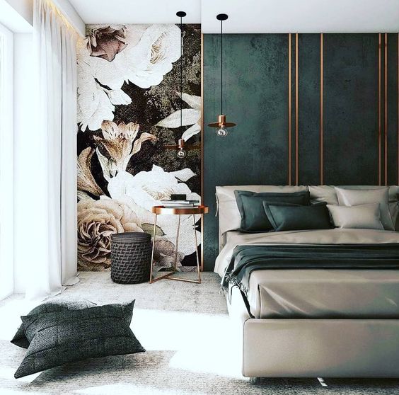 房子装修漂亮便捷的背景墙来啦,背景墙较短新中式效果图大全