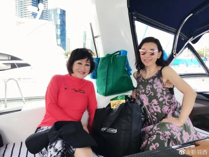 羽西年轻时的照片,十年前羽西