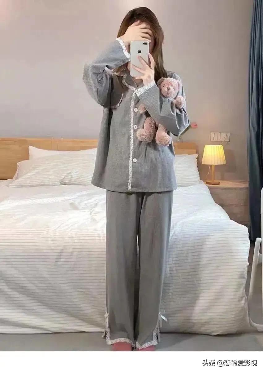 睡衣家居服简约大气,家居服睡衣穿搭推荐