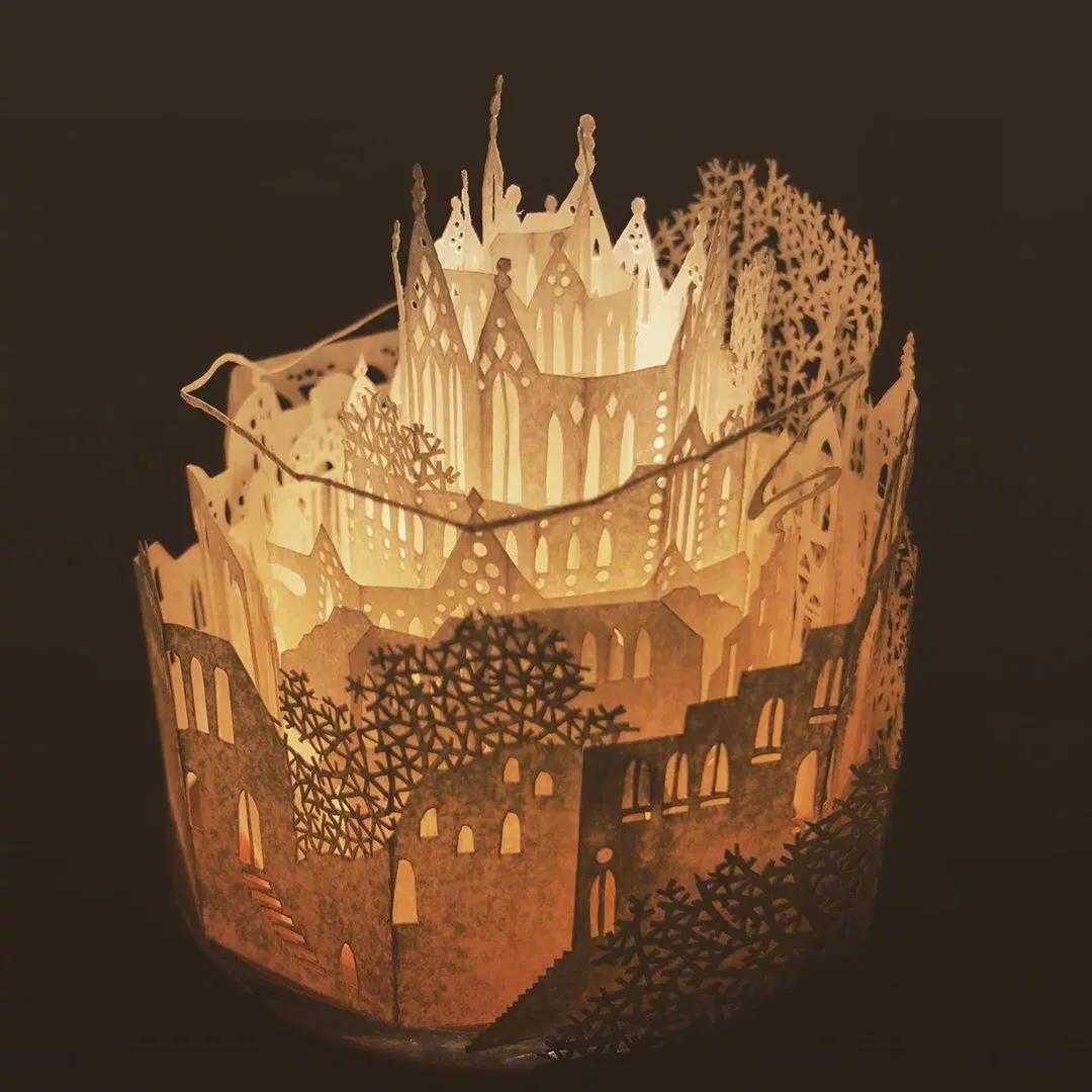 叹为观纸折纸作品,最近超火的纸手工