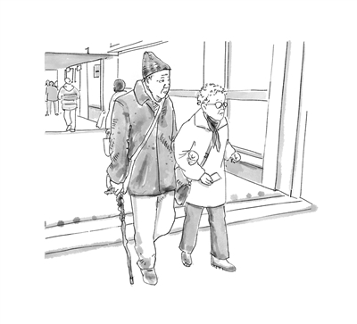 「语音版」拐杖，文/韩勋