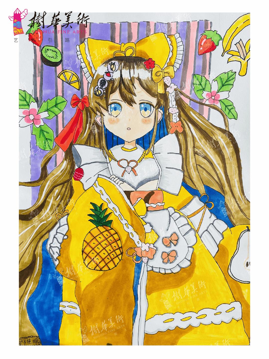 学员作品画展,画展动漫二次元