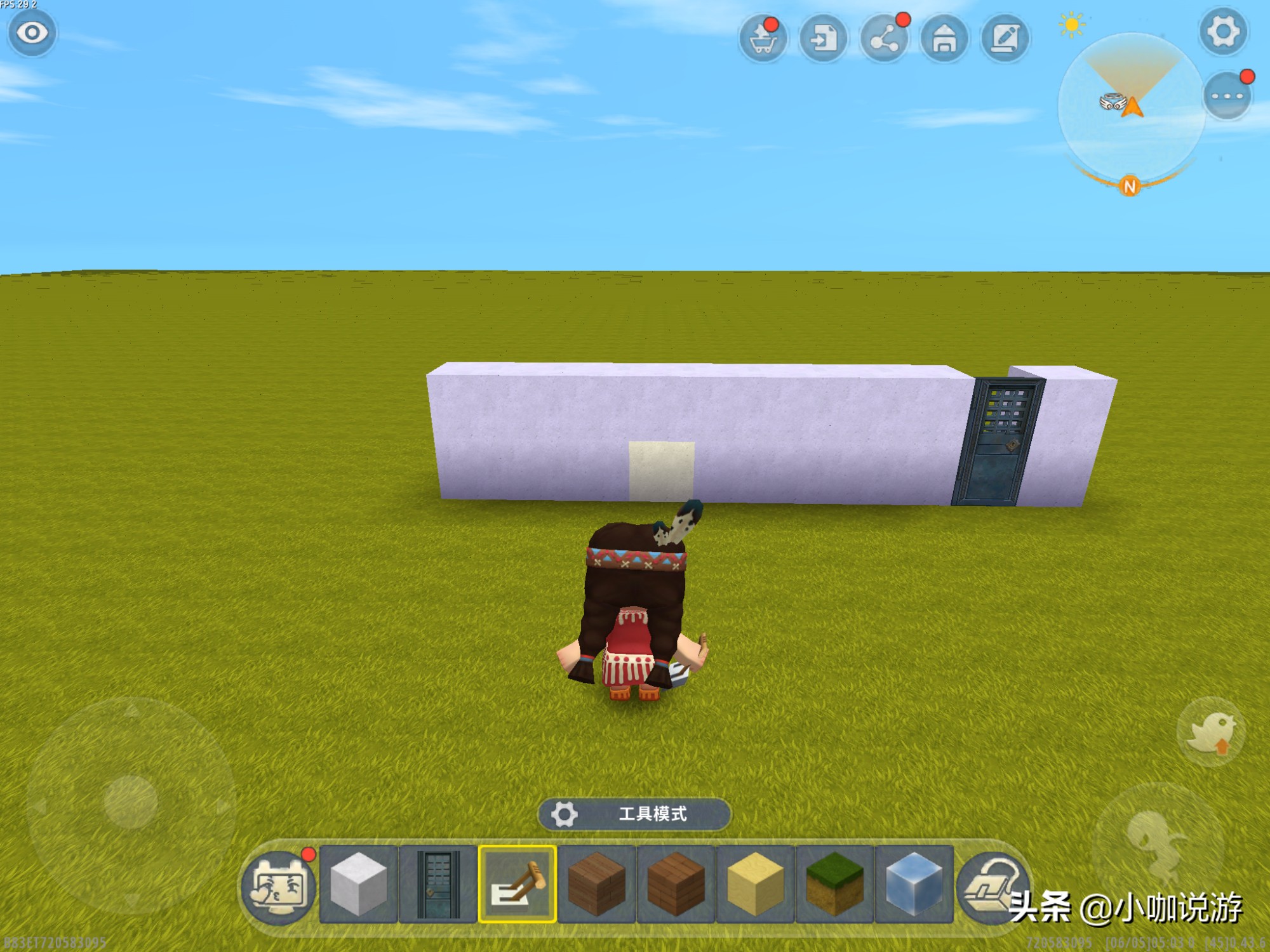 迷你世界高级密码门教学,迷你世界密码门是怎么搞的