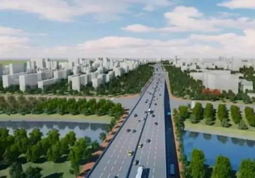 泰山路改造效果图,黄河路升级改造项目