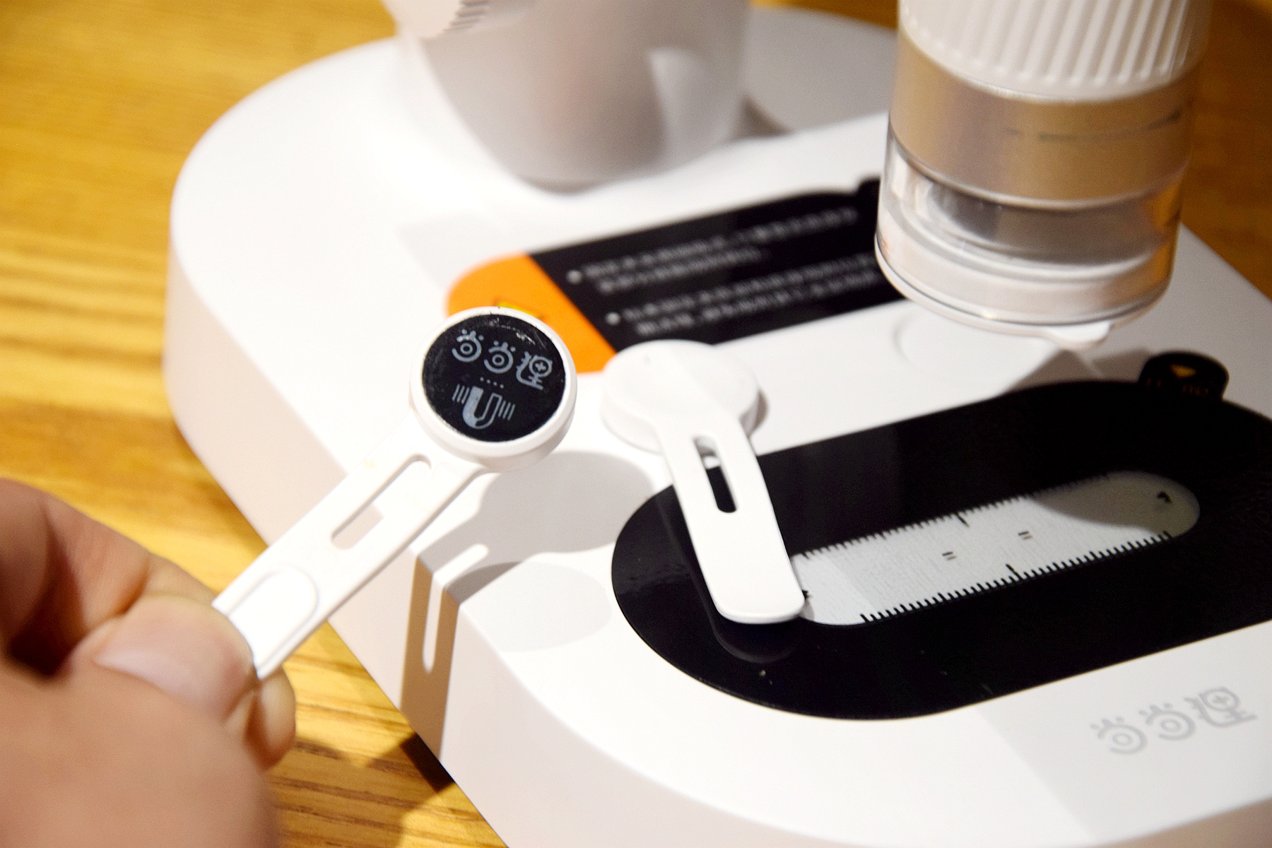 当当狸智能显微镜m2开箱,趣味儿童科学探索显微镜