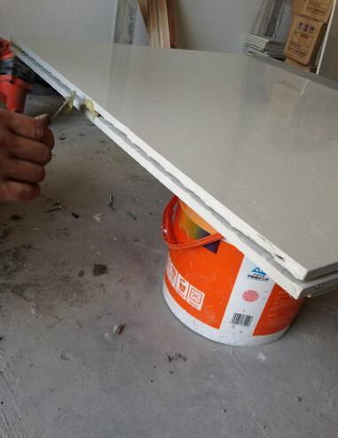 做砖夹石橱柜,老公非要自己动手装修