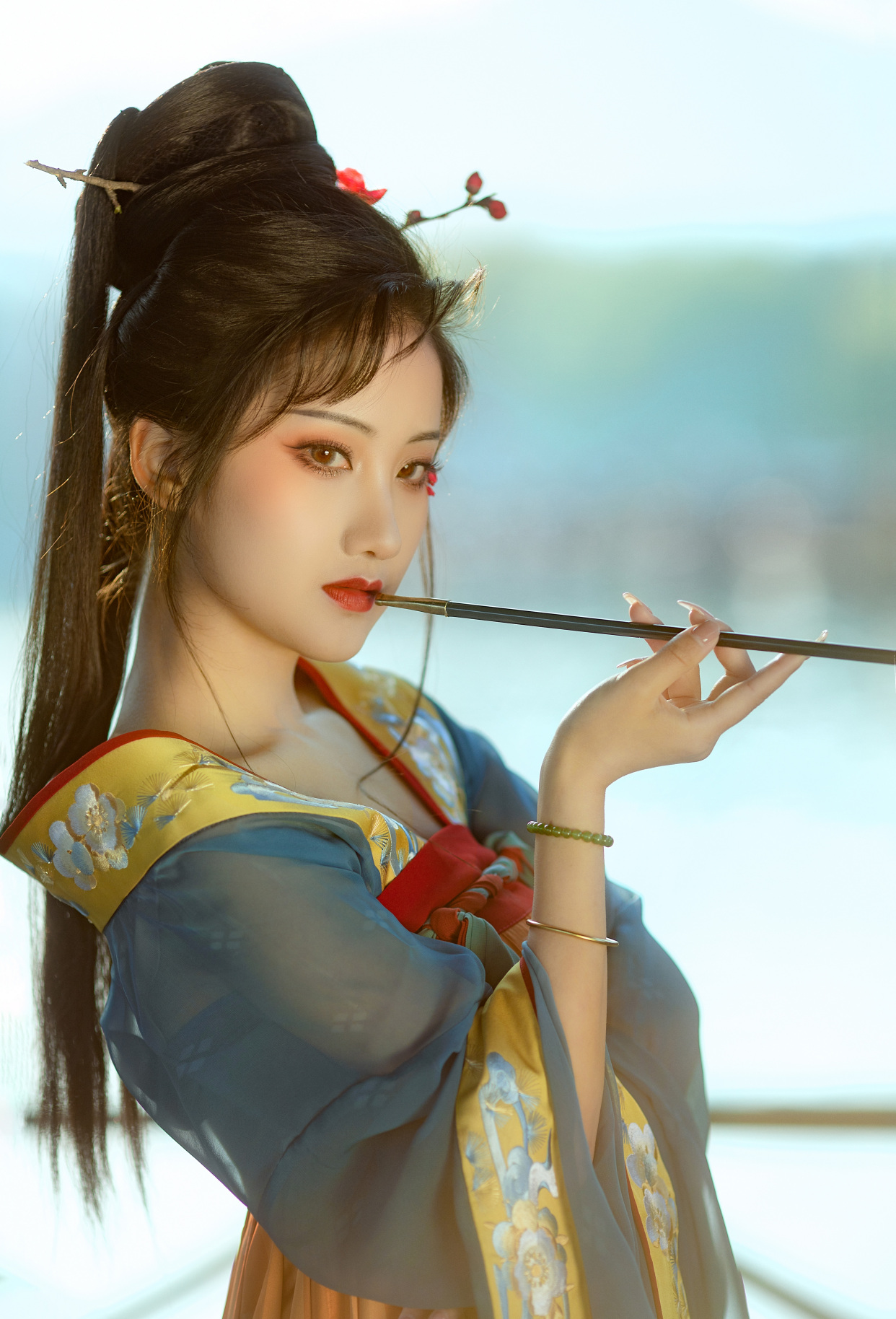 真正的汉服风女孩,汉服穿在身上满满的温婉古典风