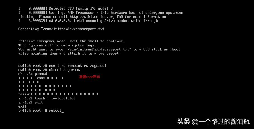 linux系统忘记root密码,linux系统怎么查看自己的root密码