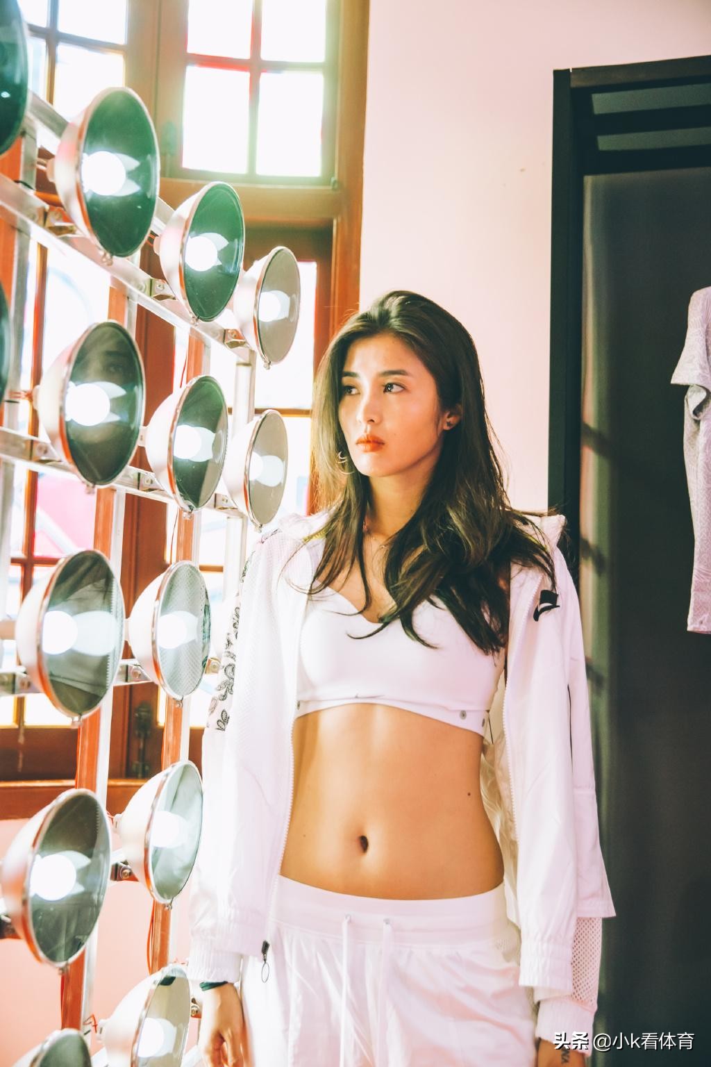 足球辣妹真实照片,足球辣妹长袖