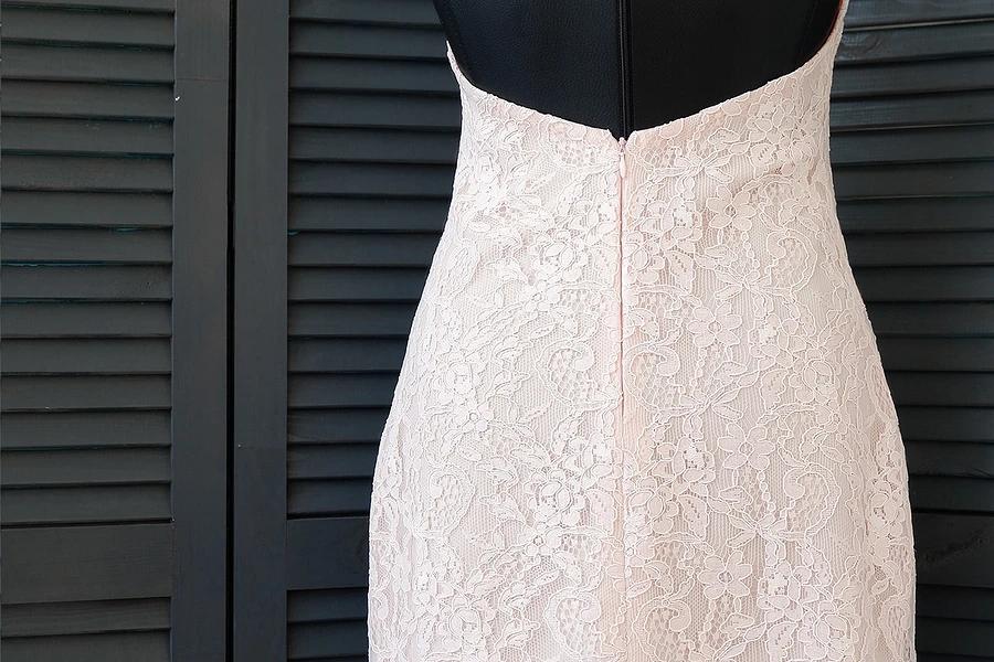 短款包臀裙裁剪缝制教程,包裙开叉缝制方法图解