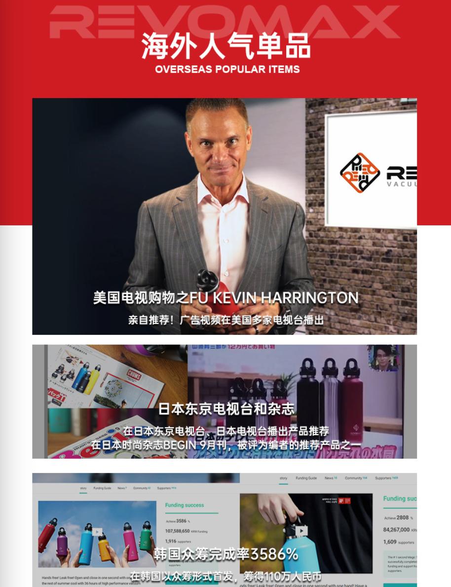 单手开盖无螺纹水杯,按压式自动开盖水杯