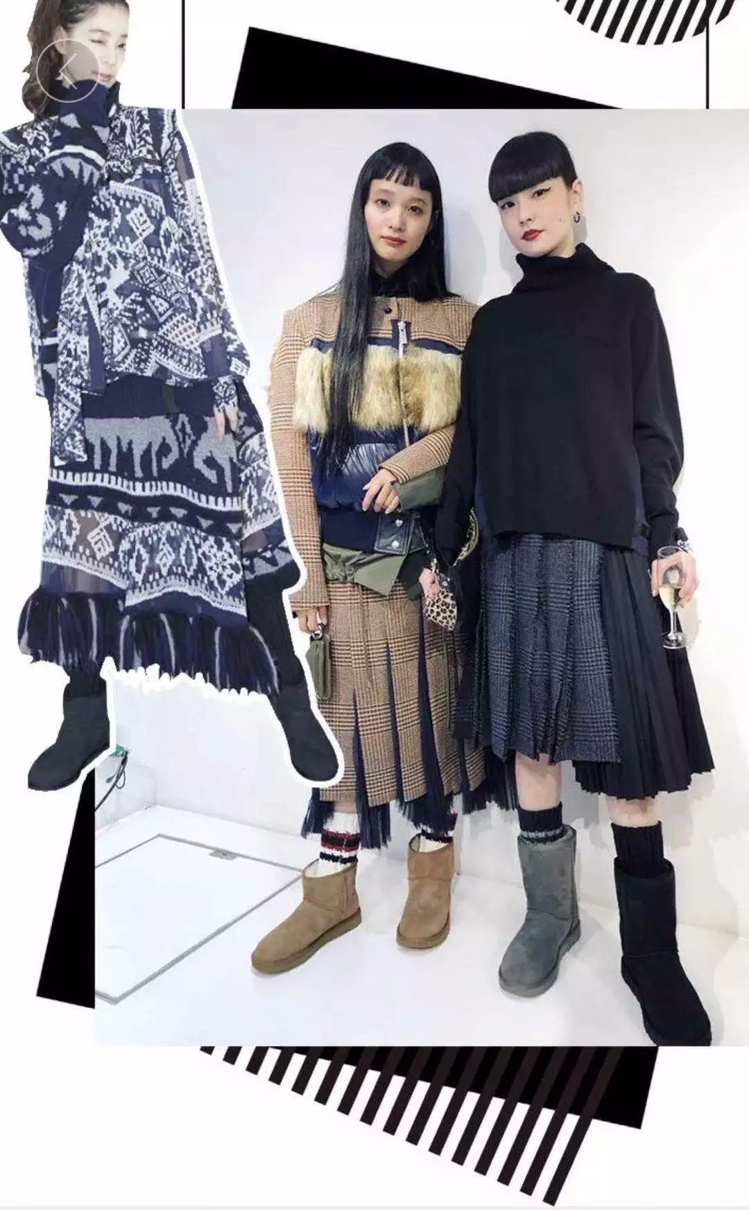 ugg怎么方便穿进去,ugg经典款如何穿搭