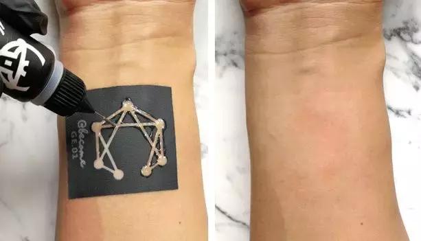 半永久纹身贴跟真纹身一样颜色,半永久纹身1-100天效果图