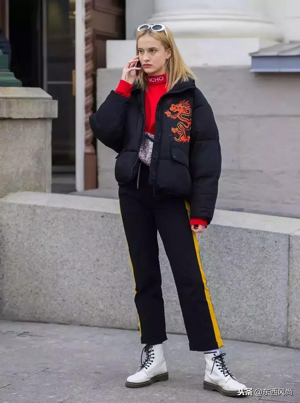 阔腿裤和鞋子的搭配,阔腿裤和鞋的穿搭