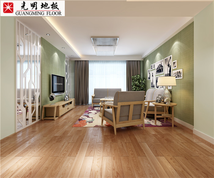 享健康选择实木地板，好地板美观材健康