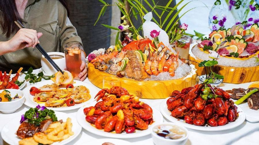 深圳宝安竟藏着如此诚意十足的海鲜自助餐厅，新鲜现做用料地道