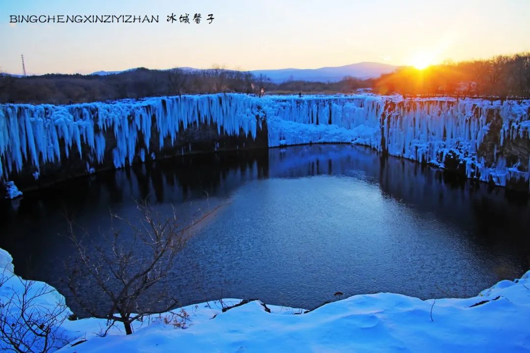 镜泊湖冬天有雪吗,镜泊湖冬天风景