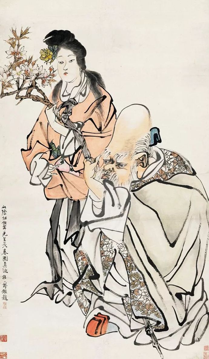 任伯年高清人物画 (海派任伯年人物画价值)