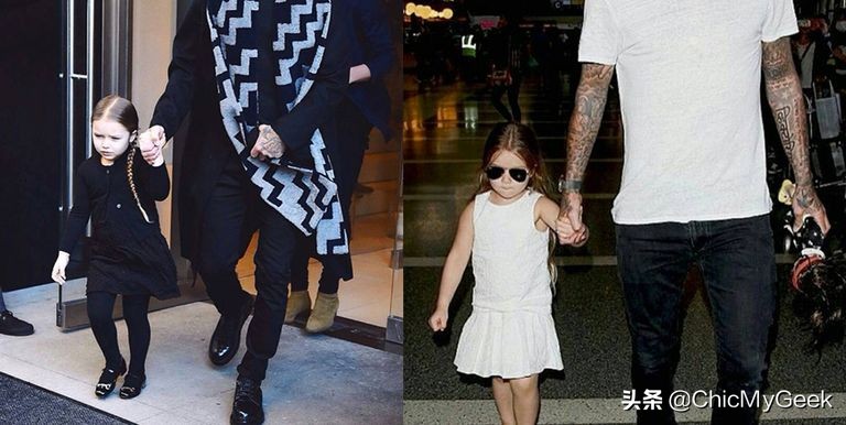 哈珀塞文贝克汉姆妈妈的时尚单品 (贝克汉姆大女儿穿衣风格)