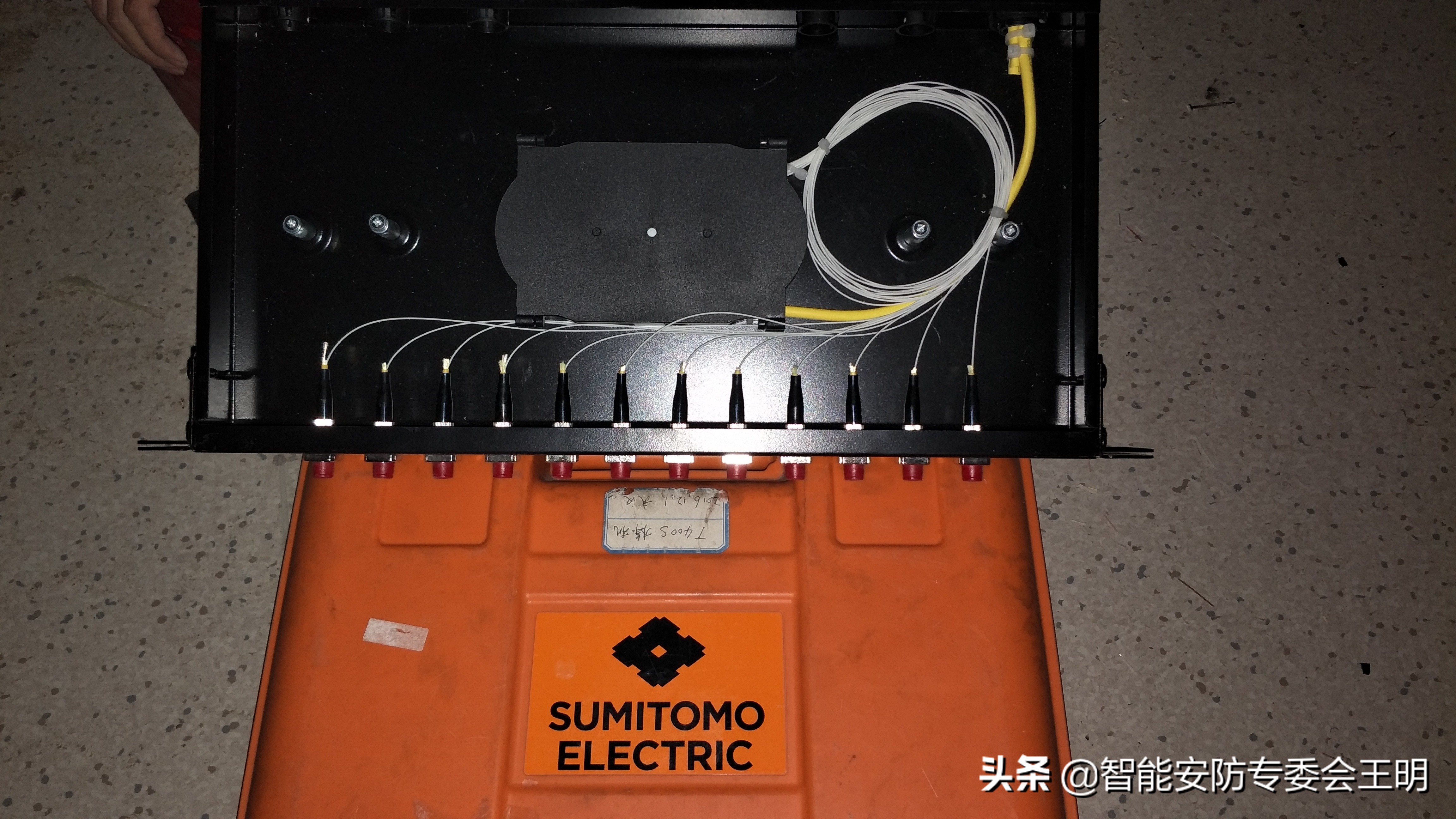 新型光纤熔接施工案例,风电场光纤熔接图纸