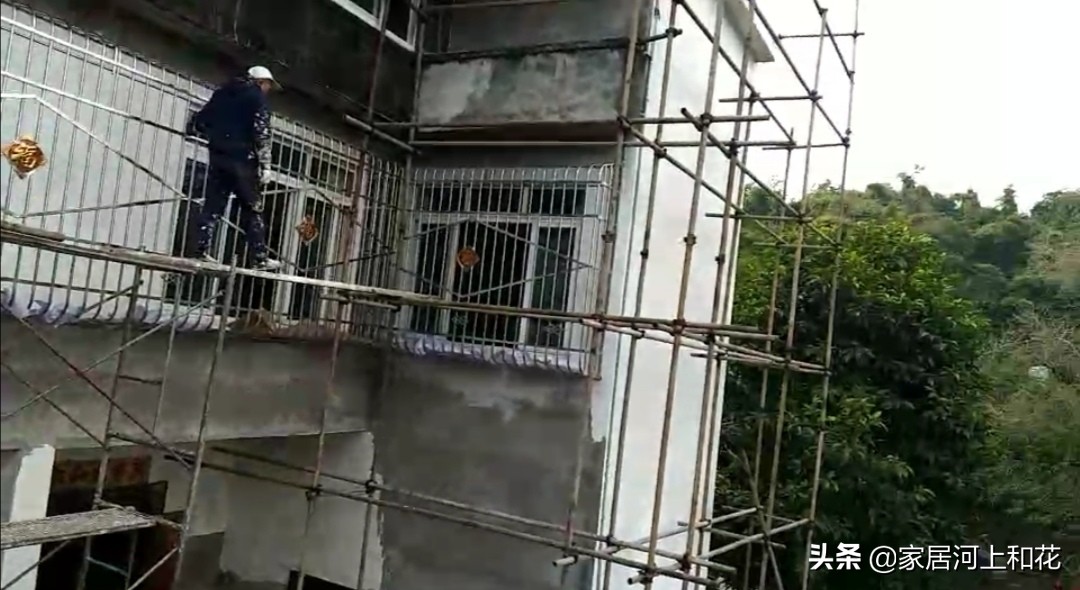 外墙涂料施工视频教程,外墙涂料施工工艺流程