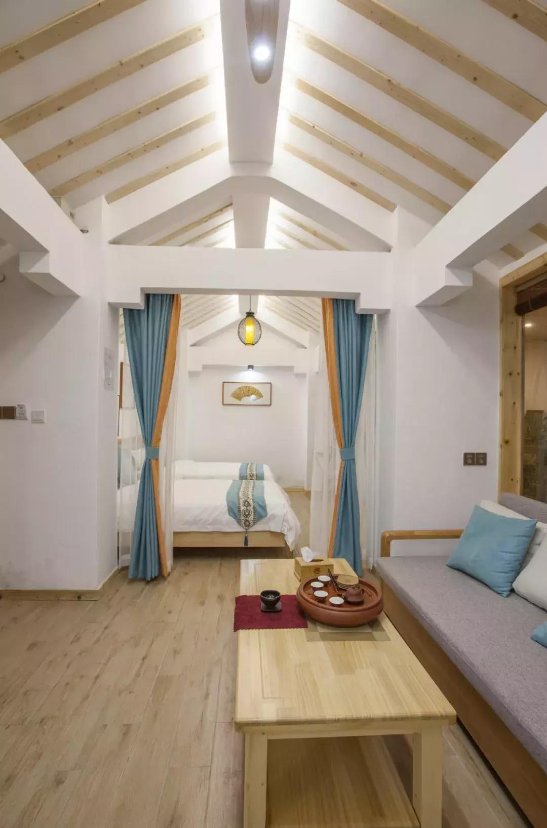 潮韵客栈,潮州古城民宿复古风格