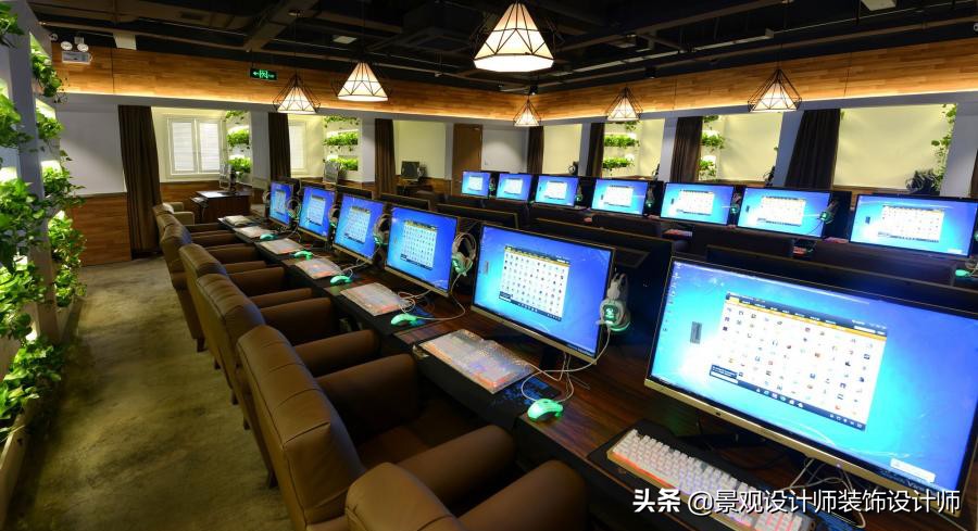 网咖设计效果图,网咖设计图哪找