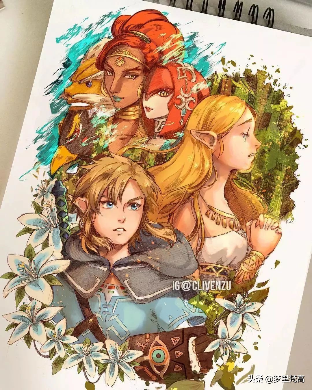 铅笔画素描动漫,铅笔画的动漫素描少女