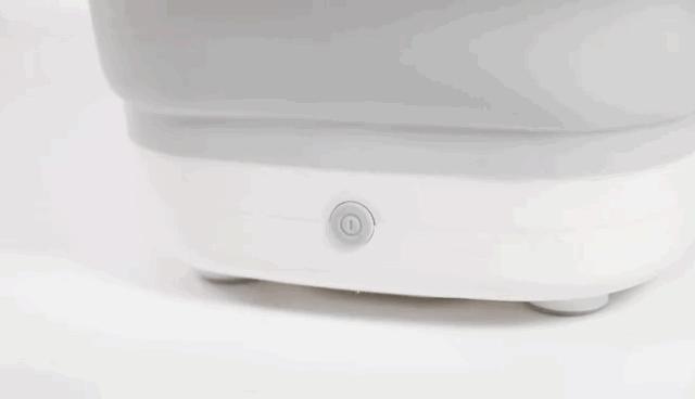 可折叠自动按摩足浴盆,折叠足浴按摩泡脚盆