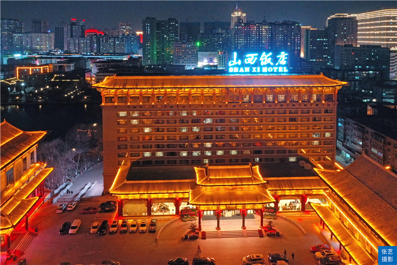 太原有座明清古建风格酒店，曾是山西贡院旧址，吸引游客打卡拍照