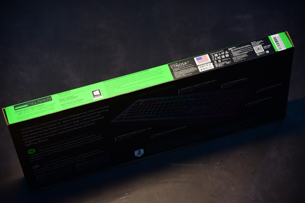 razer雷蛇萨诺狼蛛v2幻彩背光,游戏膜测评安卓