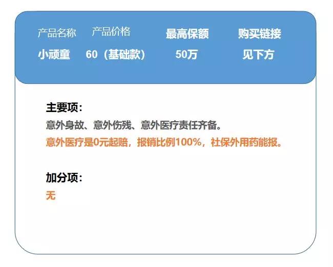 2019年最好的少儿意外险,2021十大良心少儿意外险
