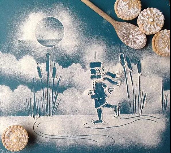 你可以擦掉那滴水，或者顺势用它画点不一样的美丽