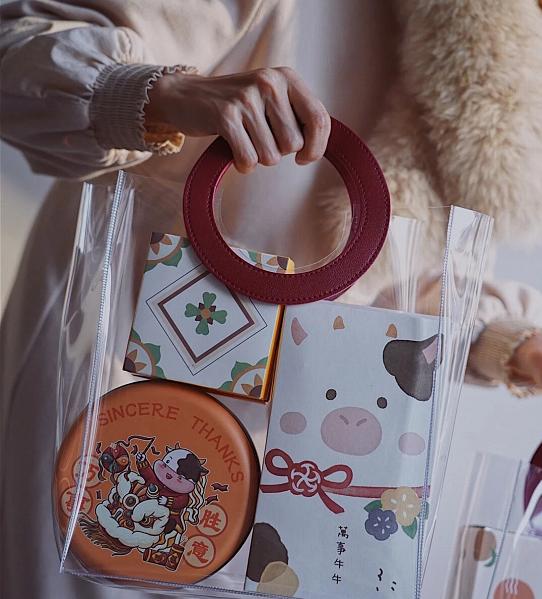 中秋创意礼盒包装空盒子,中秋月饼礼盒通版牛皮纸包装案例