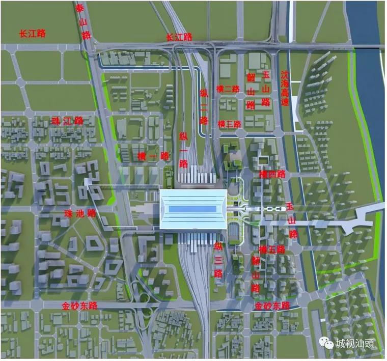 汕头金砂东路东延新桥,金砂东路东延改线工程